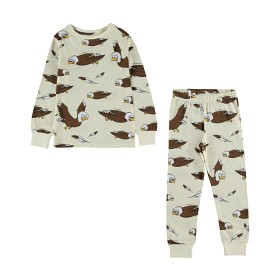 Bild på Tao & Friends Tvådelad Pyjamas Örnen (Ljusbeige)