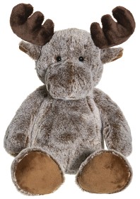 Bild på Teddykompaniet Älg 35 cm (Kastanj)