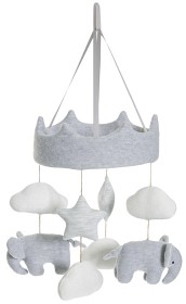 Bild på Teddykompaniet Cozy knits Mobil Elefant