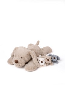Bild på Teddykompaniet Hund med valpar 50 cm