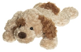 Bild på Teddykompaniet Liggande Hund 60 cm (Beige)