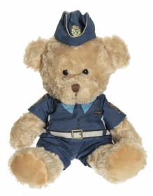 Bild på Teddykompaniet Polisnalle Lage 28 cm