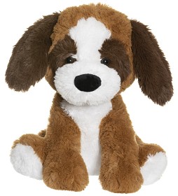 Bild på Teddykompaniet Sittande hund (Brun)