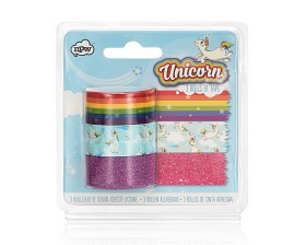 Bild på Tejprullar Unicorn 3 st