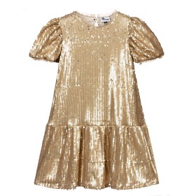 Bild på The Tiny Universe Paljettklänning (Guld) Strl 68