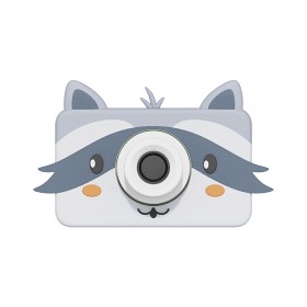 Bild på The Zoofamily Barnkamera Zoo Friends Racoon