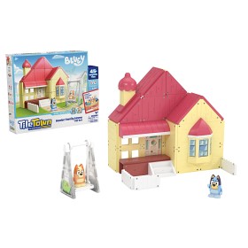 Bild på Tile Town Bluey Familjens Hus Magnetiskt Byggset 46-delar