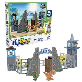Bild på Tile Town Jurassic World Park Magnetiskt byggset 70-delar