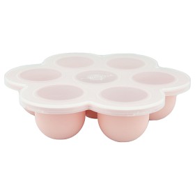 Bild på Tiny Tot Portionsform med lock 7 fack (Smokey Rose)