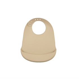 Bild på Tiny Tot Haklapp i Silikon (Sand)