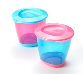 Bild på Tommee Tippee Explora Matlådor 2pack (Blå/Rosa)
