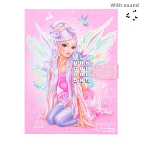 Bild på TOPModel Dagbok med kod & musik (Fairy) 