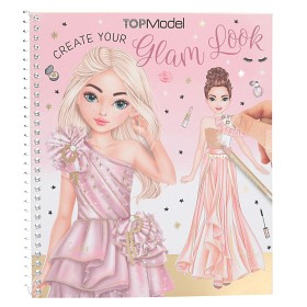 Bild på TOPModel Dress Me Up Stickers & Målarbok (Glam Look)