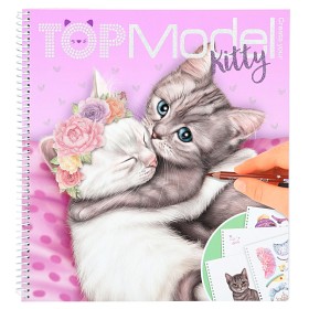 Bild på TOPModel Kitty Målarbok