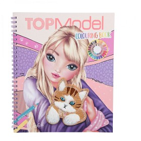 Bild på TOPModel Målarbok (Cat)