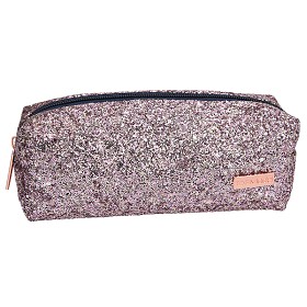 Bild på TOPModel Tubpennfodral med glitter (Rosa)
