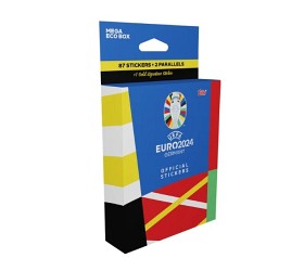 Bild på TOPPS Euro 2024 Stickers Mega Eco Box