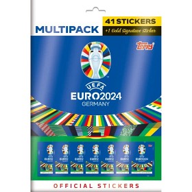 Bild på TOPPS Euro 2024 Stickers Multi Pack