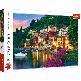 Bild på Trefl Pussel Comosjön i Italien (500-bitar)