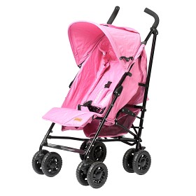 Bild på Trille BabyTrold Sprinter paraplyvagn (Svart/Rosa)
