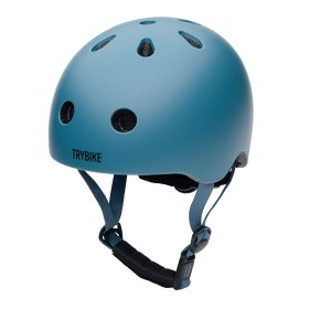 Bild på Trybike Cykelhjälm 45-51 cm (Vintageblå)