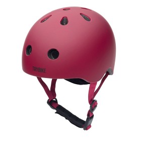 Bild på Trybike Cykelhjälm 45-51 cm (Vintageröd)