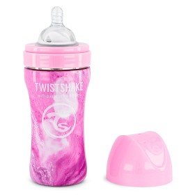 Bild på Twistshake Anti-Colic Stål 330ml (Marble Pink)