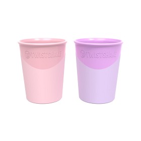 Bild på Twistshake Mugg 2-pack 170ml (Pastell Rosa/Lila)