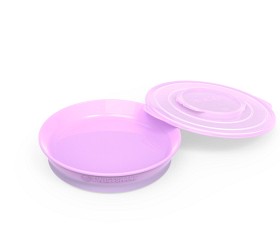 Bild på Twistshake Tallrik (Pastell Lila)