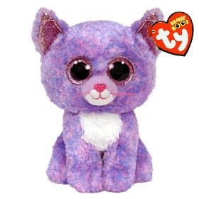 Bild på TY Beanie Boos Cassidy Katt 15 cm (Lavendel)