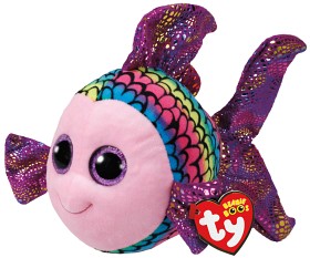 Bild på TY Beanie Boos Flippy multicolored fish 23 cm