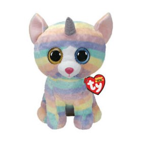 Bild på TY Beanie Boos Katt med horn XL 70 cm (Heather)
