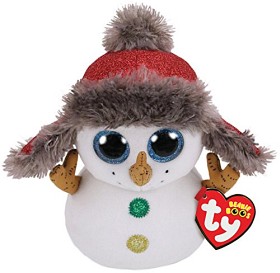 Bild på TY Beanie Boos Snögubbe 15 cm (Buttons)