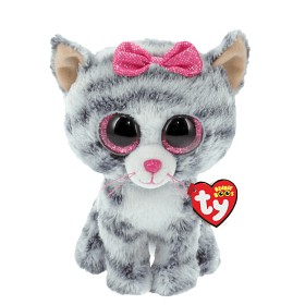 Bild på Ty Beanie Boos Kiki Cat grey