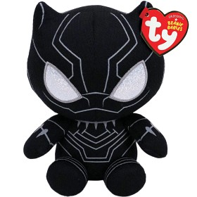 Bild på TY Marvel Beanie Babies Black Panther 15,5 cm