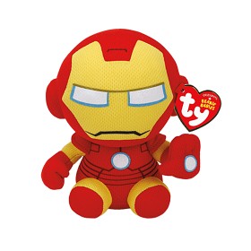 Bild på TY Marvel Beanie Babies Iron Man 15,5 cm