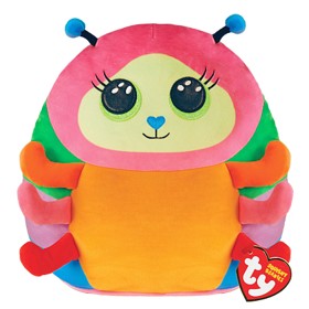 Bild på TY Squishy Beanies Nessa Fjärilslarv Gosekudde 35 cm