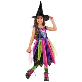 Bild på Halloween Utklädningsdräkt Bright-Night Witch 3-4 år