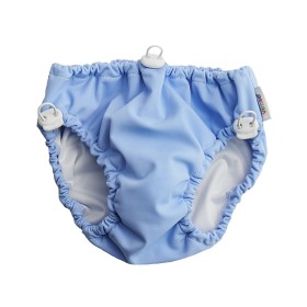 Bild på Vimse Badblöja Drawstring S/M 6-10kg (Light Blue)