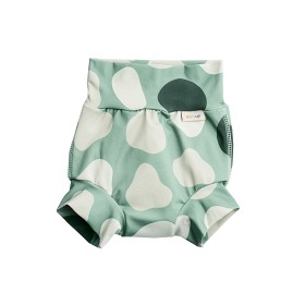 Bild på Vimse Badblöja High Waist M 7-10kg (Green shapes)