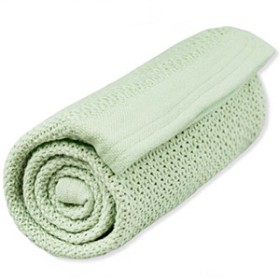 Bild på Vinter & Bloom Gallerfilt Soft Grid Eko (Tender Green)