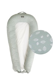 Bild på Vinter & Bloom Babynest Nordic Leaf (Grön)