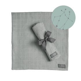 Bild på Vinter & Bloom Northern Lights Filt Muslin (Nova Green)