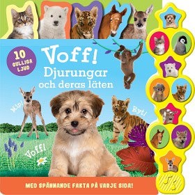 Bild på Voff! Djurungar och deras läten (Ljudbok)
