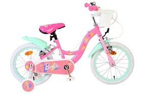 Bild på Volare Barbie Barncykel 14" Dubbla Handbromsar (Rosa)