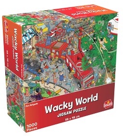 Bild på Wacky World Pussel Brandstation 1000-bitar
