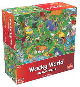 Bild på Wacky World Pussel Hiking 1000-bitar