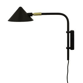 Bild på Watt & Veke Vägglampa Kelly Kort (Svart)