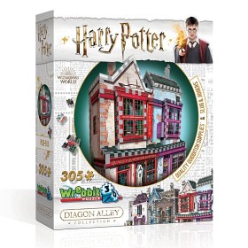 Bild på Wrebbit Harry Potter Quidditch butik 3D-Pussel (295-bitar)