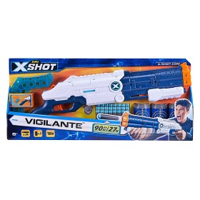 Bild på Xshot Vigilante med 24 pilar och 3 burkar